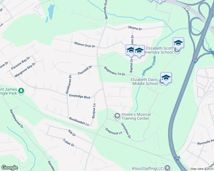 map of restaurants, bars, coffee shops, grocery stores, and more near 500 Wellshire Place in Chester