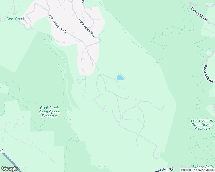 map of restaurants, bars, coffee shops, grocery stores, and more near 495 Old Spanish Trail in Portola Valley