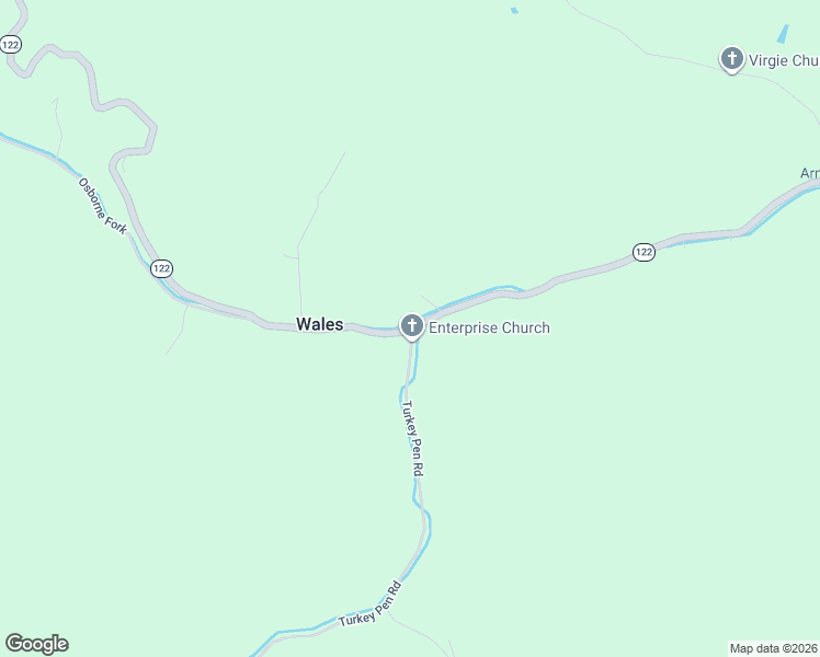 map of restaurants, bars, coffee shops, grocery stores, and more near 2904 Indian Creek Road in Virgie