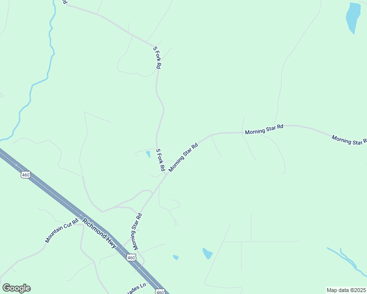 map of restaurants, bars, coffee shops, grocery stores, and more near 733 Morning Star Road in Appomattox