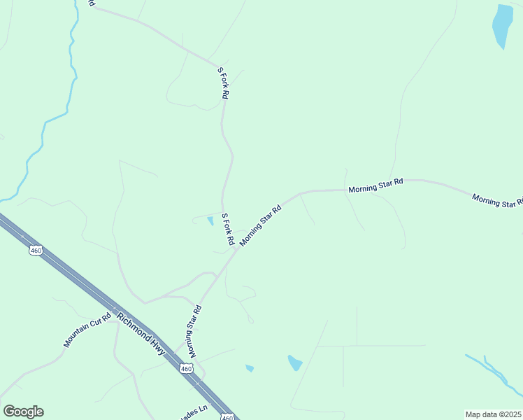 map of restaurants, bars, coffee shops, grocery stores, and more near 733 Morning Star Road in Appomattox