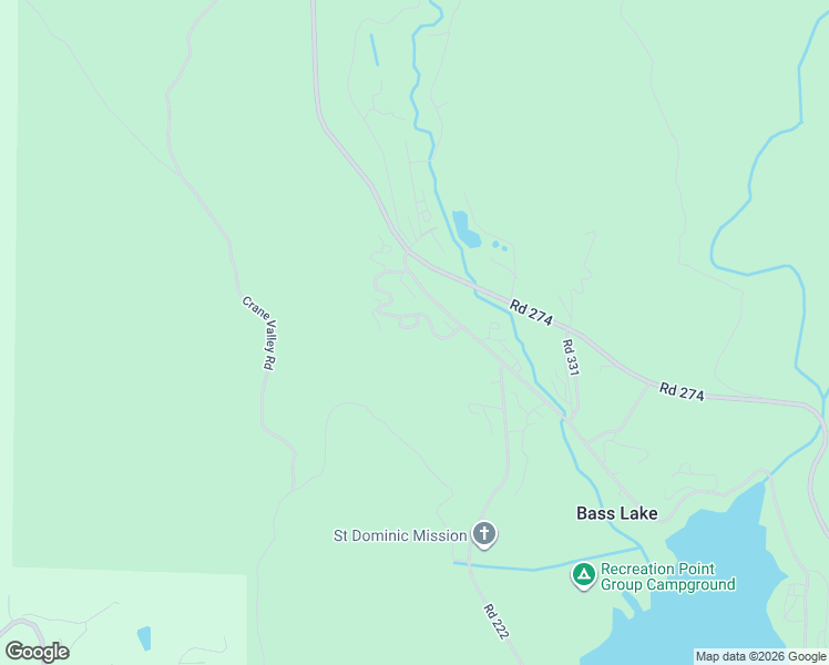 map of restaurants, bars, coffee shops, grocery stores, and more near 50840 Smoke Tree Trail in Bass Lake