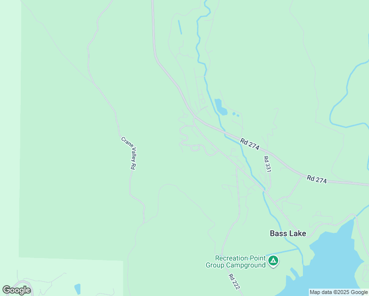 map of restaurants, bars, coffee shops, grocery stores, and more near 40541 Big Pine Trail in Bass Lake