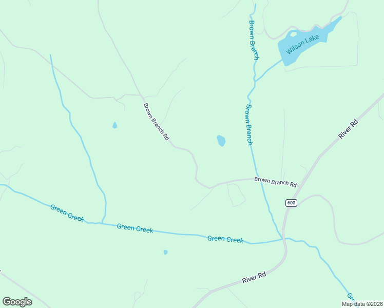 map of restaurants, bars, coffee shops, grocery stores, and more near Brown Branch Road in Farmville