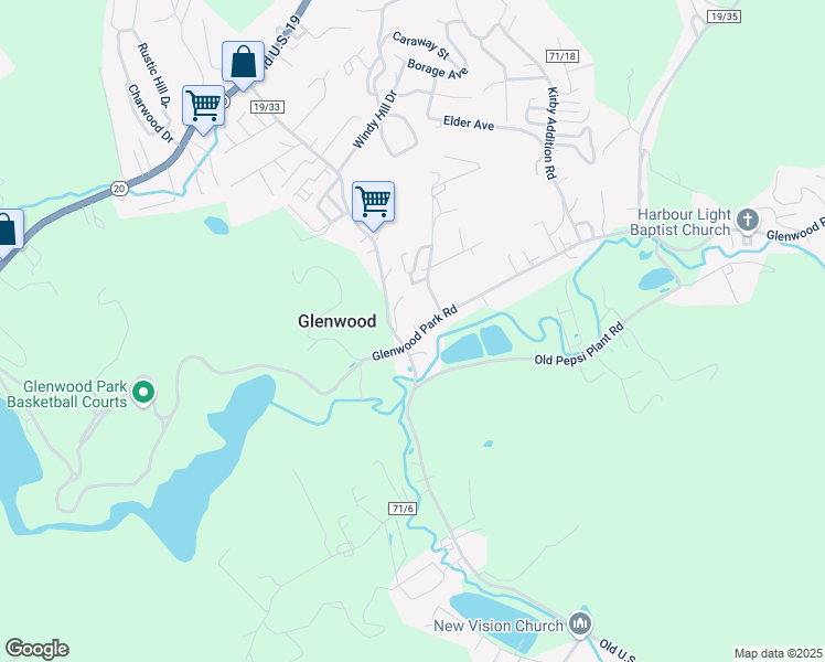 map of restaurants, bars, coffee shops, grocery stores, and more near 1618 Glenwood Park Road in Princeton