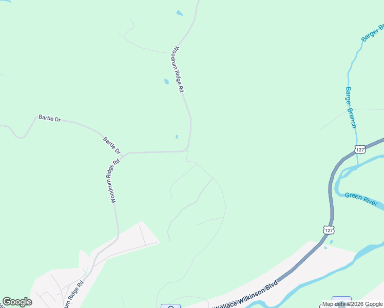 map of restaurants, bars, coffee shops, grocery stores, and more near 1356 Woodrum Ridge Road in Liberty