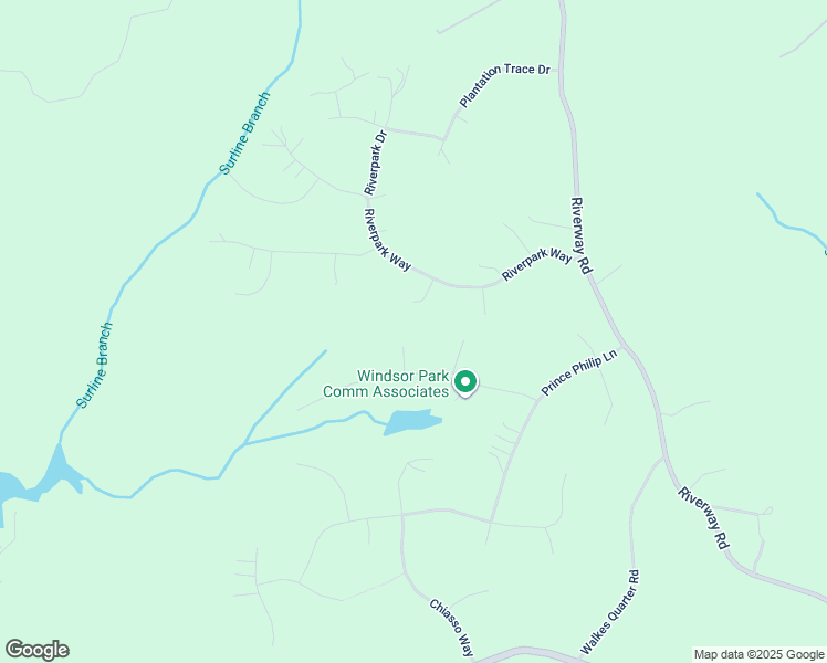 map of restaurants, bars, coffee shops, grocery stores, and more near 12207 Sylvan Ridge Court in Chesterfield