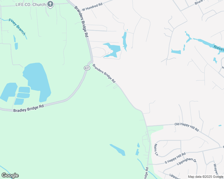 map of restaurants, bars, coffee shops, grocery stores, and more near 13216 Branders Bridge Road in Chester