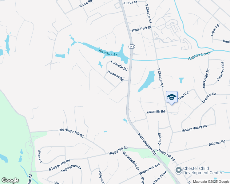 map of restaurants, bars, coffee shops, grocery stores, and more near 13401 Lora Lynn Rd in Chester