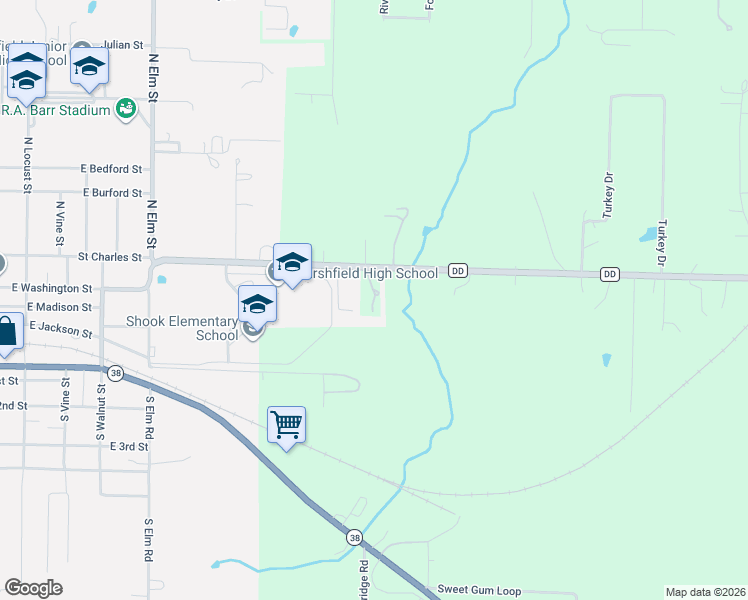 map of restaurants, bars, coffee shops, grocery stores, and more near 60-76 Timbers Way in Marshfield