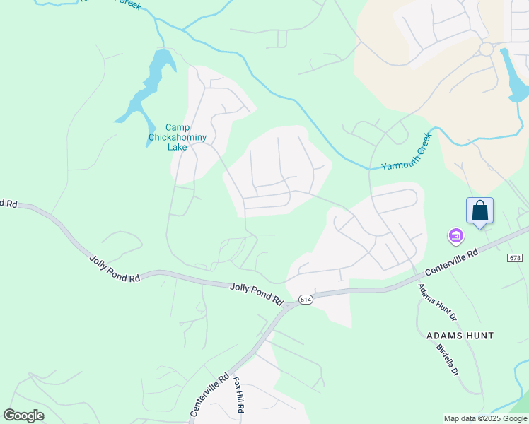 map of restaurants, bars, coffee shops, grocery stores, and more near 6322 Cordelia Road in Williamsburg