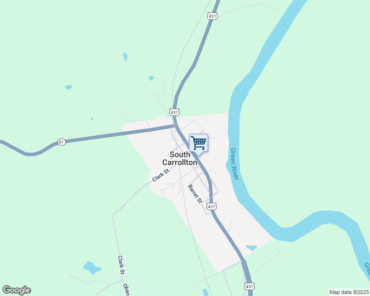 map of restaurants, bars, coffee shops, grocery stores, and more near 10801-10825 U.S. 431 in Central City