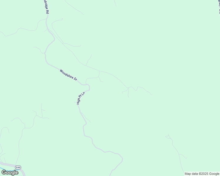 map of restaurants, bars, coffee shops, grocery stores, and more near 1919 Woodshire Drive in Blue Ridge