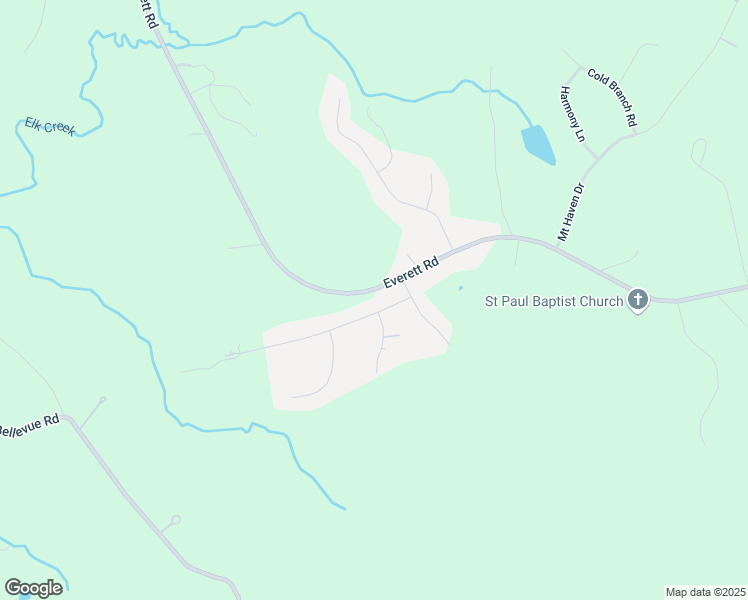 map of restaurants, bars, coffee shops, grocery stores, and more near 1083 High Grove Lane in Forest
