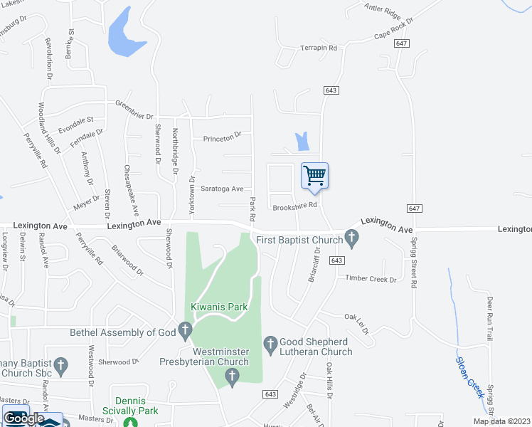 map of restaurants, bars, coffee shops, grocery stores, and more near 1313 Gina Drive in Cape Girardeau