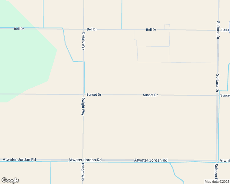 map of restaurants, bars, coffee shops, grocery stores, and more near 11842 Sunset Drive in Atwater