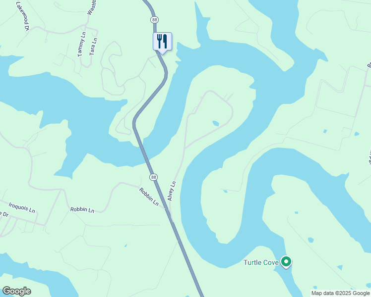 map of restaurants, bars, coffee shops, grocery stores, and more near 316 Jeanie Ln in Hart