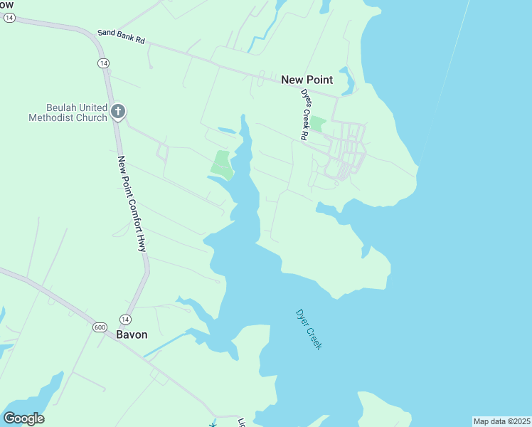 map of restaurants, bars, coffee shops, grocery stores, and more near 496 Dyers Creek Road in New Point