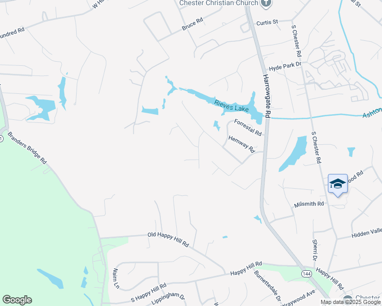 map of restaurants, bars, coffee shops, grocery stores, and more near 4716 Split Creek Court in Chester