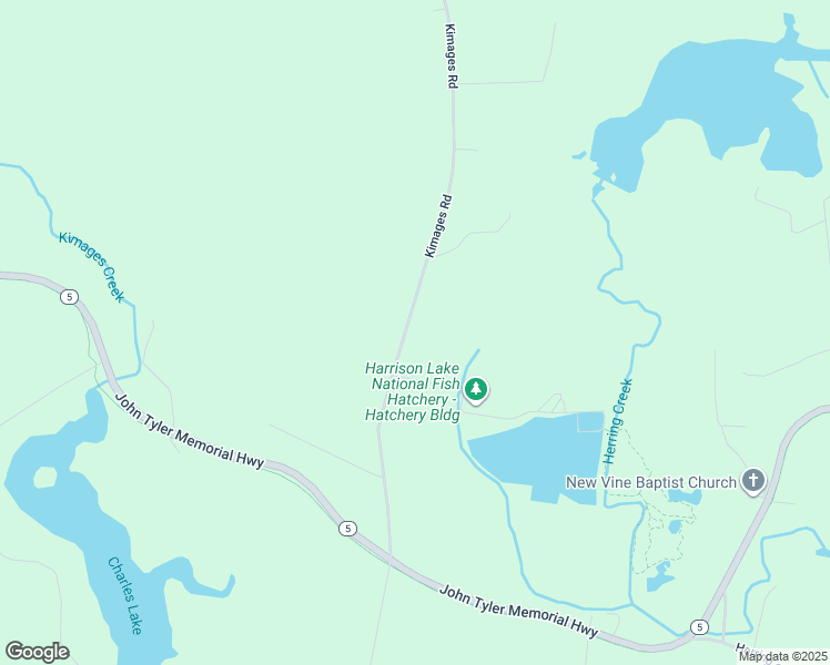 map of restaurants, bars, coffee shops, grocery stores, and more near 11000 Kimages Road in Charles City