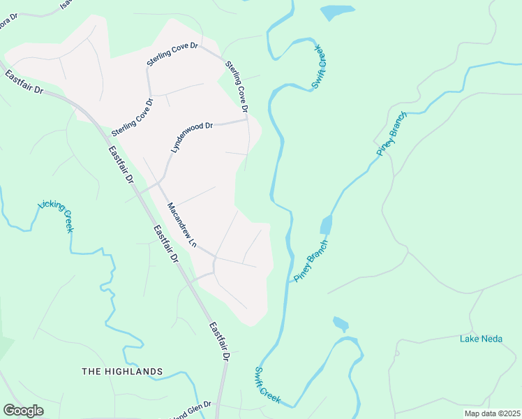 map of restaurants, bars, coffee shops, grocery stores, and more near 8207 Macandrew Place in Chesterfield
