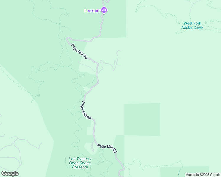 map of restaurants, bars, coffee shops, grocery stores, and more near 3875 Page Mill Road in Los Altos