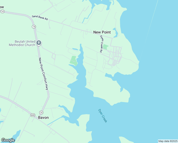 map of restaurants, bars, coffee shops, grocery stores, and more near 446 Dyers Creek Road in New Point