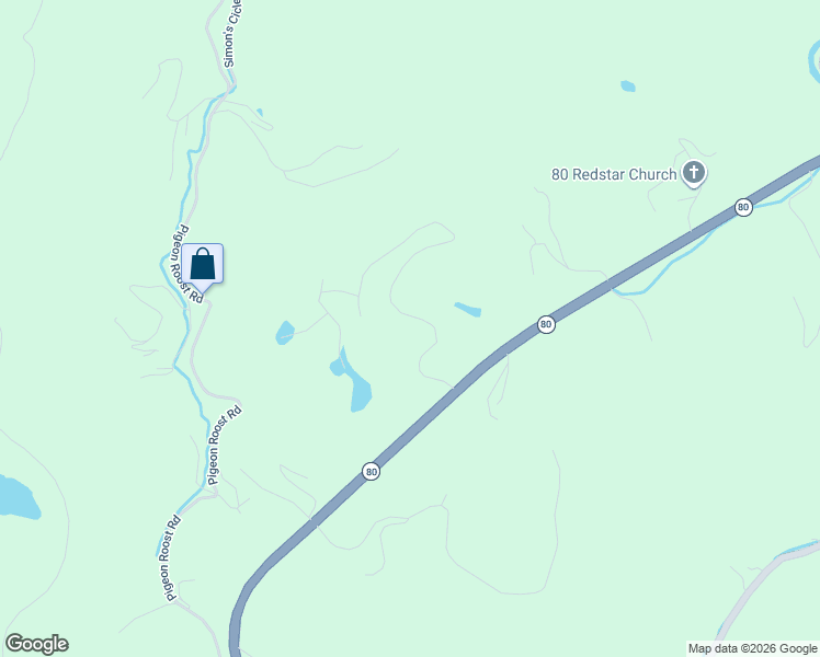 map of restaurants, bars, coffee shops, grocery stores, and more near 206 Pine Valley Road in Hazard