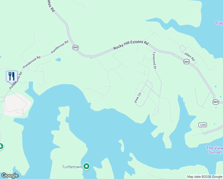 map of restaurants, bars, coffee shops, grocery stores, and more near 1-545 Kaufman Road in Clarkson