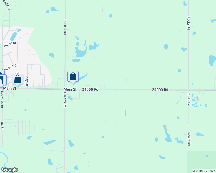 map of restaurants, bars, coffee shops, grocery stores, and more near 1738 24000th Road in Parsons