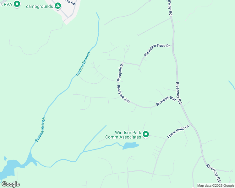 map of restaurants, bars, coffee shops, grocery stores, and more near 11800 Southern Points Drive in Chesterfield