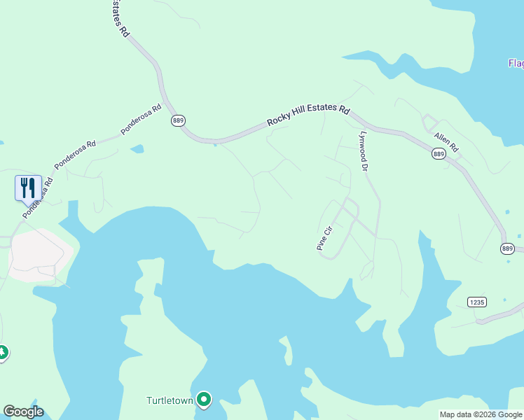 map of restaurants, bars, coffee shops, grocery stores, and more near 1-545 Kaufman Road in Clarkson