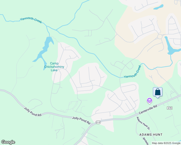 map of restaurants, bars, coffee shops, grocery stores, and more near 6432 Cordelia Road in Williamsburg