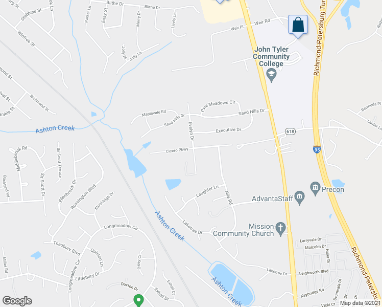 map of restaurants, bars, coffee shops, grocery stores, and more near 2901 Cicero Parkway in Chester