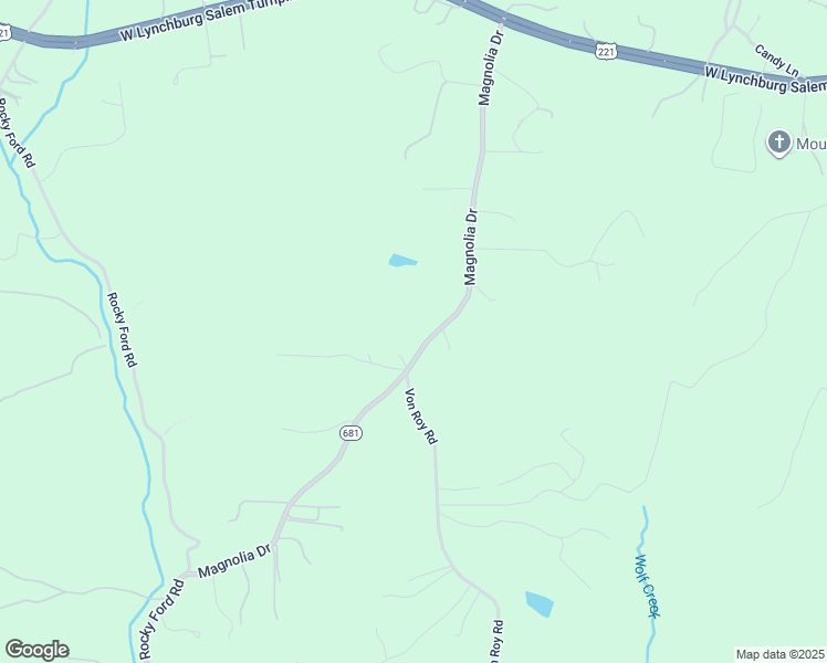 map of restaurants, bars, coffee shops, grocery stores, and more near 1735 Magnolia Drive in Bedford