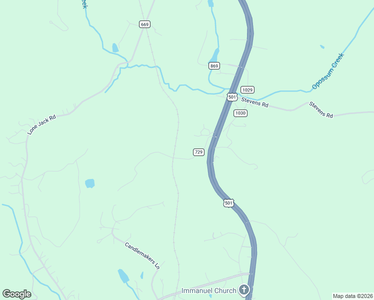map of restaurants, bars, coffee shops, grocery stores, and more near 161-227 Pleasant Hill Road in Lynchburg