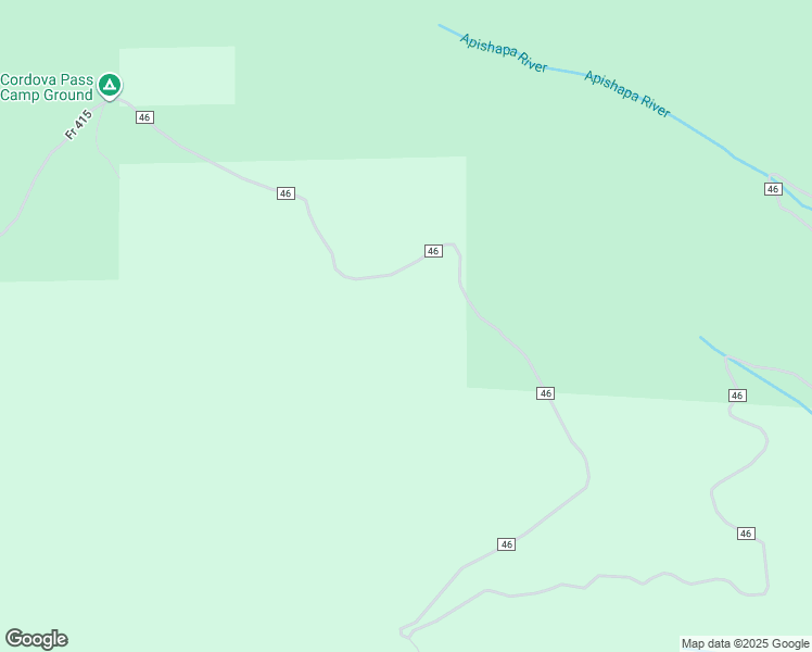 map of restaurants, bars, coffee shops, grocery stores, and more near County Road 46 in Aguilar