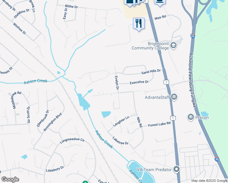 map of restaurants, bars, coffee shops, grocery stores, and more near 2904 Cicero Parkway in Chester