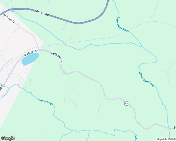 map of restaurants, bars, coffee shops, grocery stores, and more near 1612 Belltown Road in Bedford