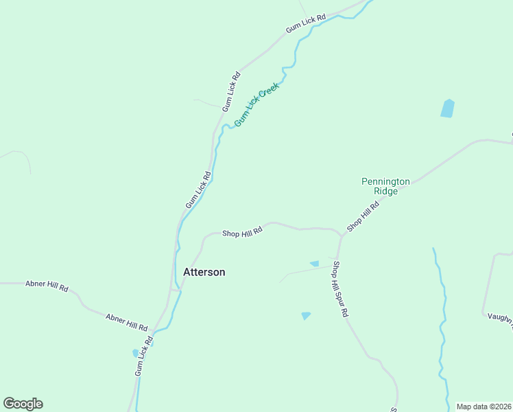 map of restaurants, bars, coffee shops, grocery stores, and more near 2150 Shop Hill Road in Liberty