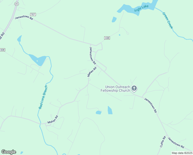 map of restaurants, bars, coffee shops, grocery stores, and more near 174 Jamestown Road in Farmville