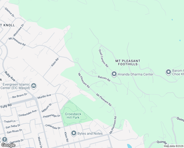 map of restaurants, bars, coffee shops, grocery stores, and more near 3820 Higuera Road in San Jose