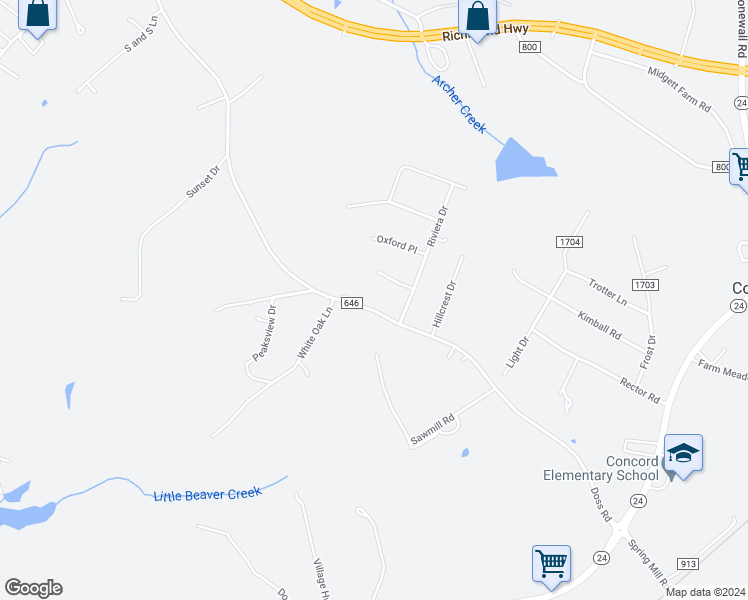 map of restaurants, bars, coffee shops, grocery stores, and more near 70 Embrey Ct in Concord