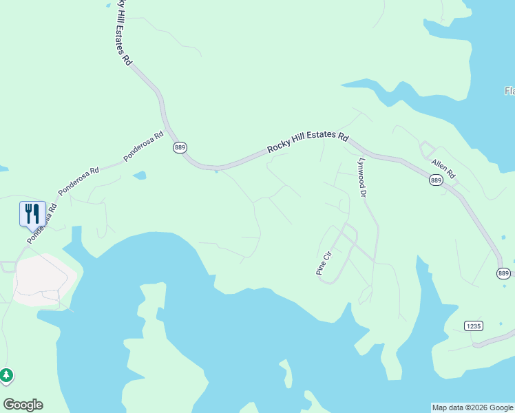 map of restaurants, bars, coffee shops, grocery stores, and more near 349 Kaufman Road in Clarkson