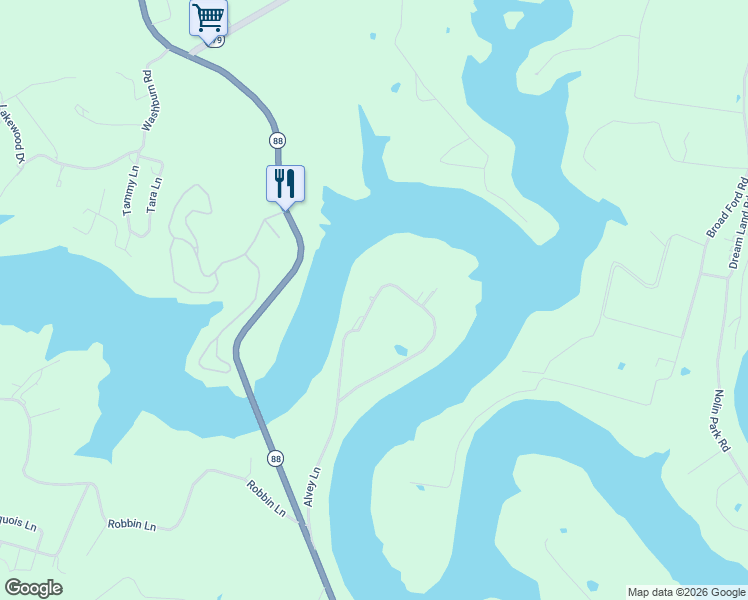 map of restaurants, bars, coffee shops, grocery stores, and more near 499 Alvey Lane in Cub Run