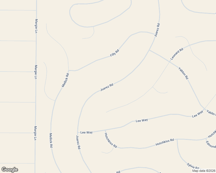 map of restaurants, bars, coffee shops, grocery stores, and more near Juarez Road in Fort Garland