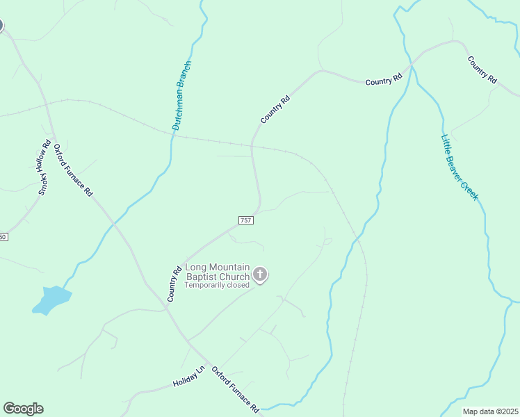 map of restaurants, bars, coffee shops, grocery stores, and more near 503 Country Road in Lynchburg