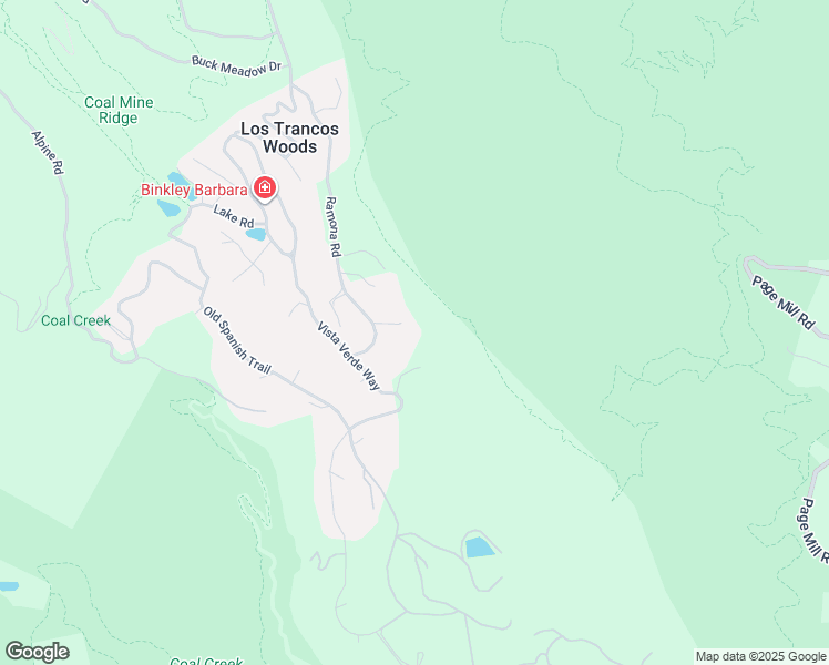 map of restaurants, bars, coffee shops, grocery stores, and more near 40 Deer Path Drive in Portola Valley