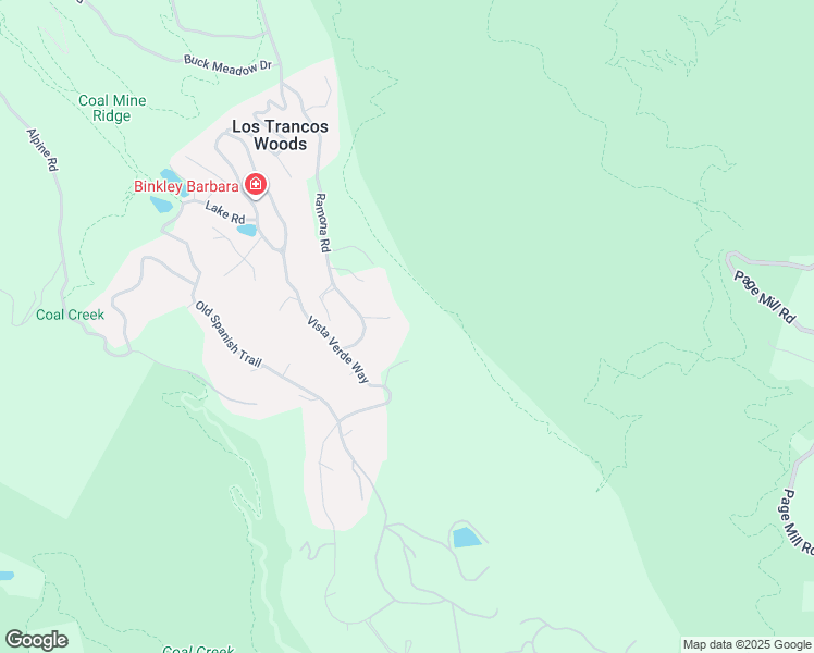 map of restaurants, bars, coffee shops, grocery stores, and more near 40 Deer Path Drive in Portola Valley