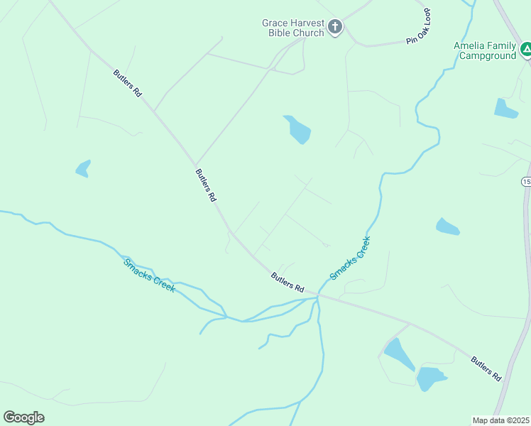 map of restaurants, bars, coffee shops, grocery stores, and more near 9041 Oak Forest Drive in Amelia Court House